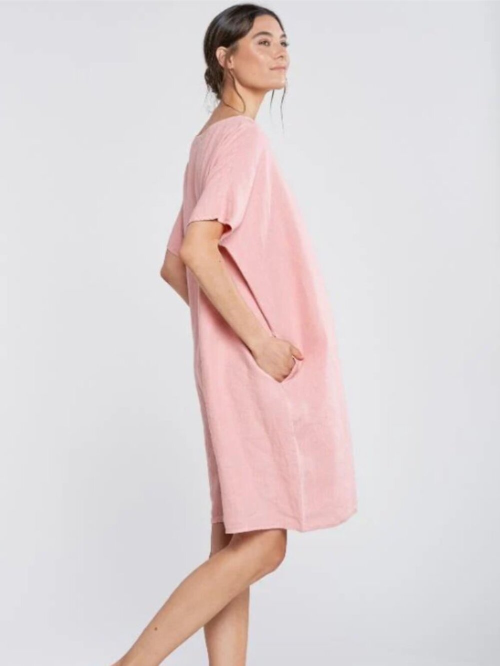 Pink linen Filosofia in XS, S, M, L